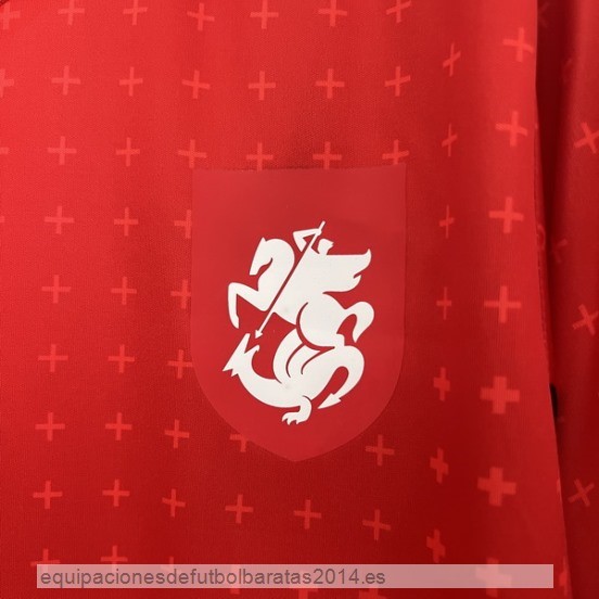 Nuevo Tailandia 3ª Camiseta Georgia 2024 Rojo Baratas